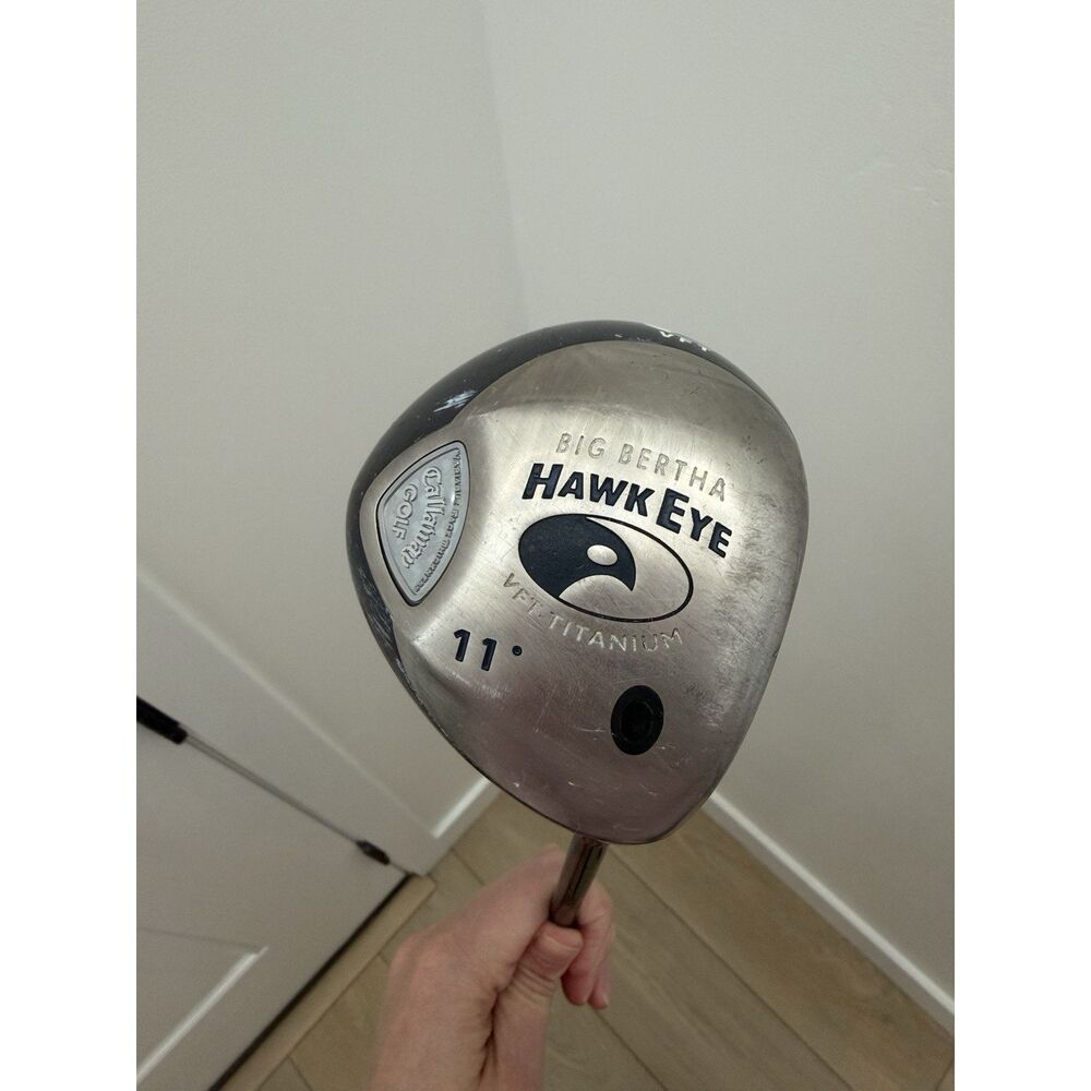 Callaway Big Bertha Hawk Eye VFT-Titanium 11° Driver RH System 60 Graphite Reg